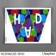 Inside Out Happy Birthday Banner with Spacers